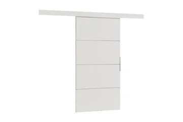Malibu Dörr 204x86x205 cm - Vit - Förvaring - Sko- & klädförvaring - Garderober & garderobssystem - Garderobsdörr - Skjutdörrar garderob