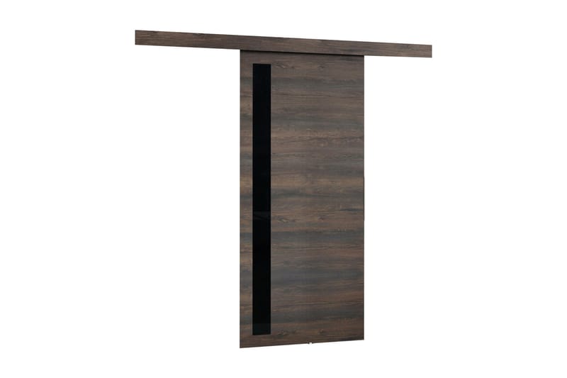 MALIBU Dörr 220x106x205 cm - Svart - Förvaring - Sko- & klädförvaring - Garderober & garderobssystem - Garderobsdörr - Skjutdörrar garderob