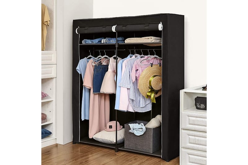 MARIBEL Garderobsförvaring 174 Svart - Songmics - Garderober & garderobssystem