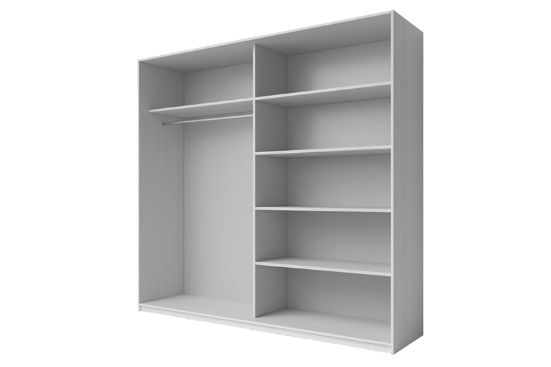 MEMSE Garderob 61x200 cm Askgrå - Förvaring - Sko- & klädförvaring - Garderober & garderobssystem