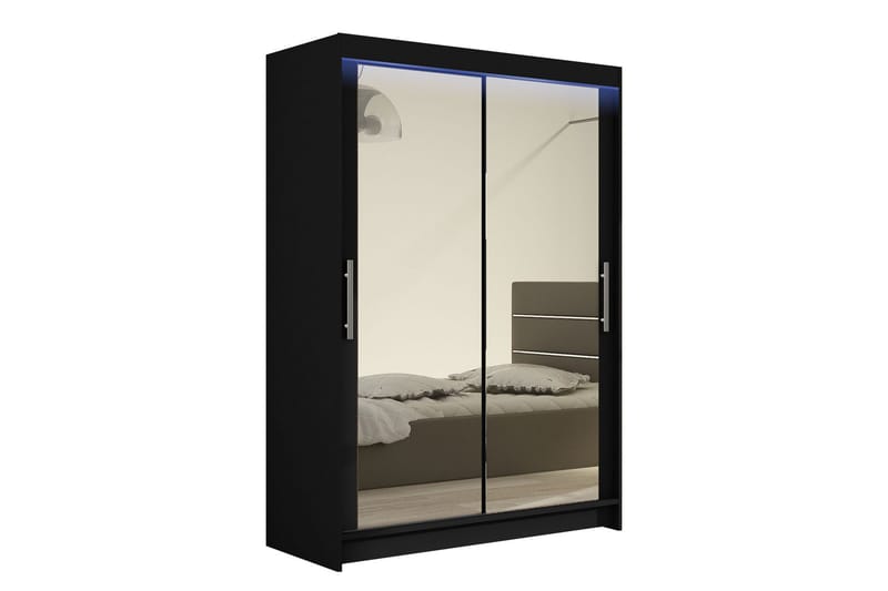 Miami Garderob 120x58x200 cm - Beige - Förvaring - Sko- & klädförvaring - Garderober & garderobssystem