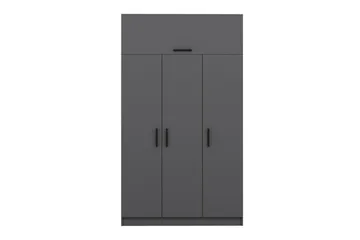 Minar Garderob 135 cm - Antracit - Förvaring - Sko- & klädförvaring - Garderober & garderobssystem