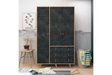 Mod Design Garderob - Grå/Trä - Förvaring - Sko- & klädförvaring - Garderober & garderobssystem