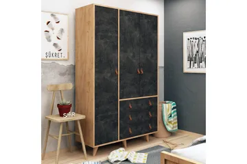 Mod Design Garderob - Grå/Trä - Förvaring - Sko- & klädförvaring - Garderober & garderobssystem