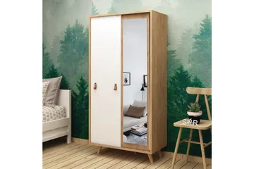 Mod Design Garderob Spegel - Trä/Vit - Förvaring - Sko- & klädförvaring - Garderober & garderobssystem