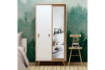 Mod Design Garderob Spegel - Trä/Vit - Förvaring - Sko- & klädförvaring - Garderober & garderobssystem