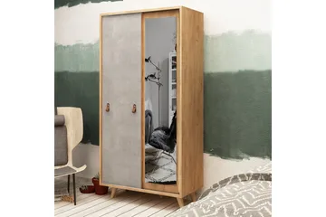 Mod Design Garderob - Trä/Grå - Förvaring - Sko- & klädförvaring - Garderober & garderobssystem