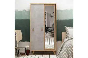 Mod Design Garderob - Trä/Grå - Förvaring - Sko- & klädförvaring - Garderober & garderobssystem