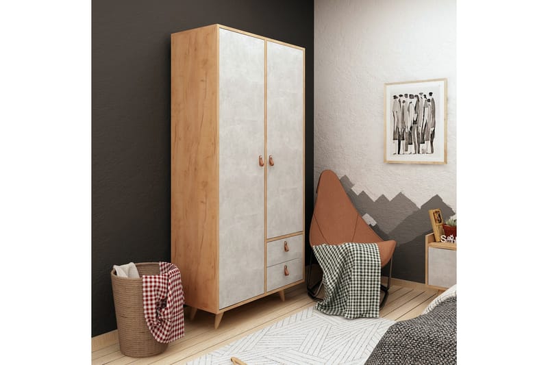 Mod Design Garderob - Trä/Grå - Förvaring - Sko- & klädförvaring - Garderober & garderobssystem