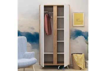 Mod Design Garderob - Trä/Vit - Förvaring - Sko- & klädförvaring - Garderober & garderobssystem