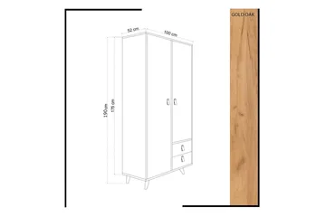 Mod Design Garderob - Trä/Vit - Förvaring - Sko- & klädförvaring - Garderober & garderobssystem