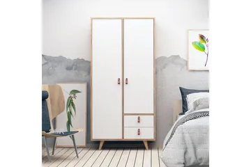 Mod Design Garderob - Trä/Vit - Förvaring - Sko- & klädförvaring - Garderober & garderobssystem