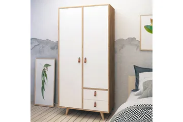 Mod Design Garderob - Trä/Vit - Förvaring - Sko- & klädförvaring - Garderober & garderobssystem