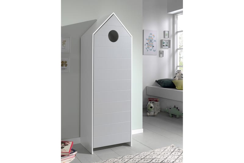 MORAST Garderob 58 cm Grå - Grå - Förvaring - Sko- & klädförvaring - Garderober & garderobssystem
