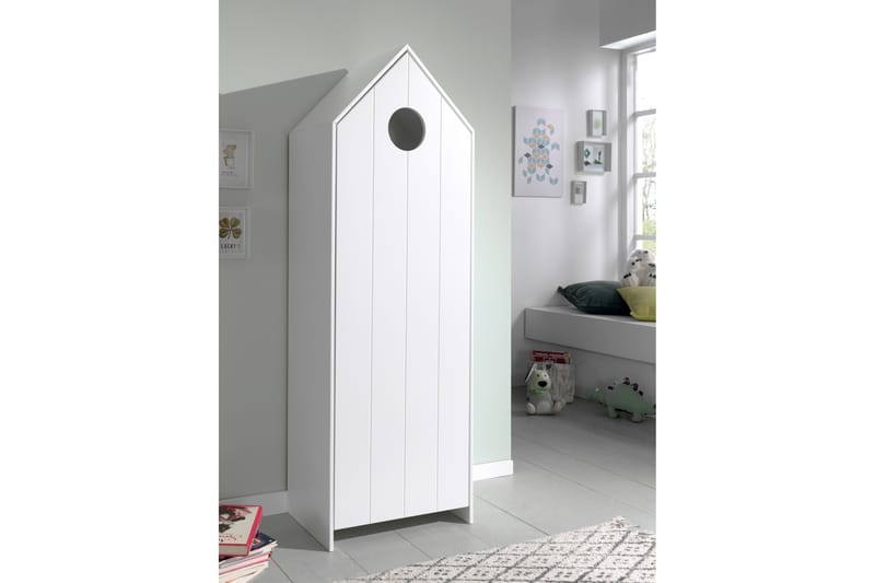 MORAST Garderob 58 cm Vit - Vit - Förvaring - Sko- & klädförvaring - Garderober & garderobssystem