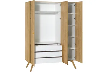 Nature Garderob Natur/Vit - VOX - Förvaring - Sko- & klädförvaring - Garderober & garderobssystem