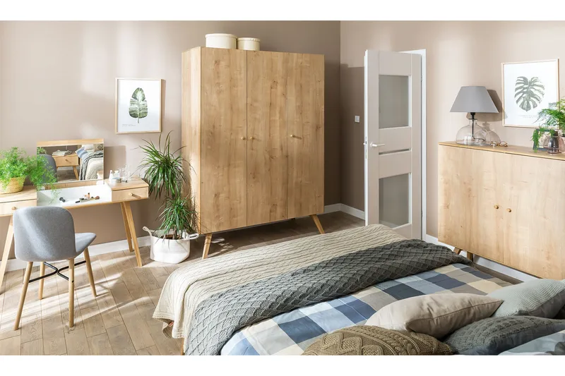 Nature Garderob Natur/Vit - VOX - Förvaring - Sko- & klädförvaring - Garderober & garderobssystem