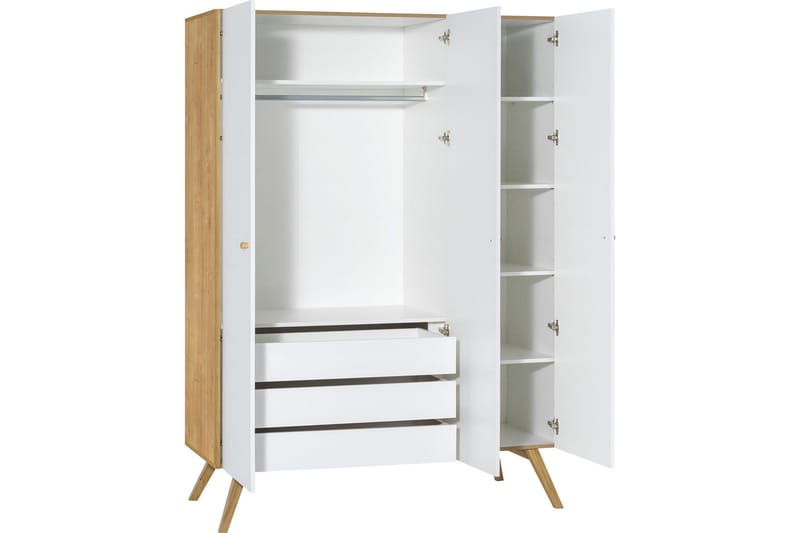 Nature Garderob Vit/Natur - VOX - Förvaring - Sko- & klädförvaring - Garderober & garderobssystem