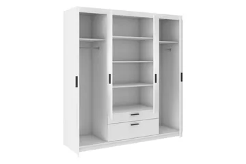 Norrbyn Garderob 53x190x176,3 cm - Natur - Förvaring - Sko- & klädförvaring - Garderober & garderobssystem