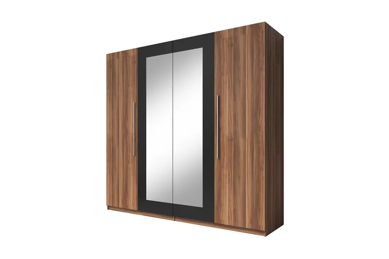 Nougan Garderob - Trä/Svart - Förvaring - Sko- & klädförvaring - Garderober & garderobssystem