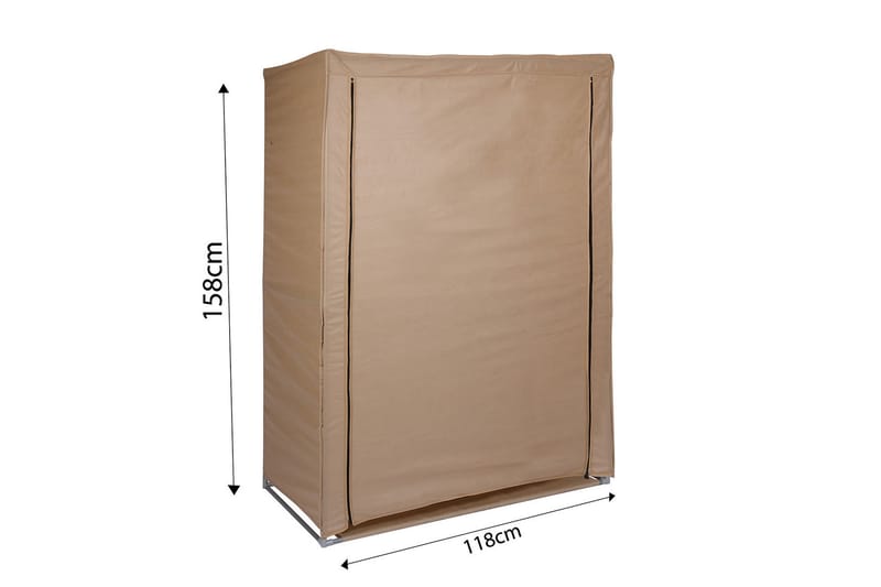 OBURUS Förvaringspåse 118x158 cm Beige - Förvaring - Sko- & klädförvaring - Garderober & garderobssystem