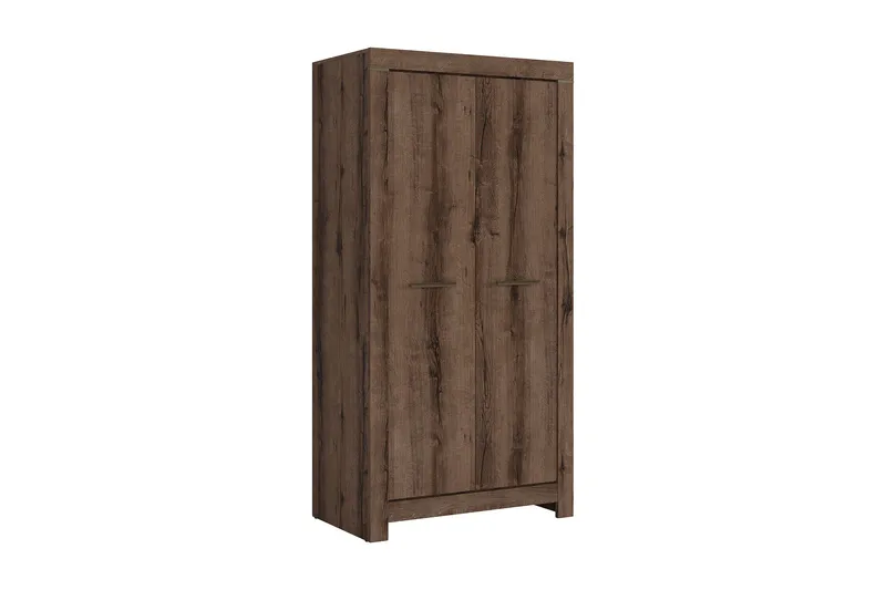 Olender Garderob 98x195 cm, Brun