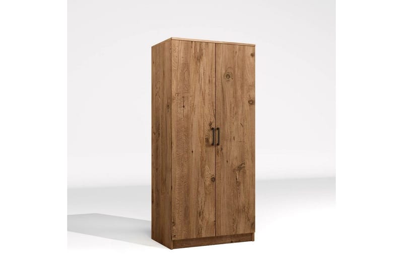 Olera Garderobsskåp 80x180 cm - Natur - Förvaring - Sko- & klädförvaring - Garderober & garderobssystem - Hörngarderob
