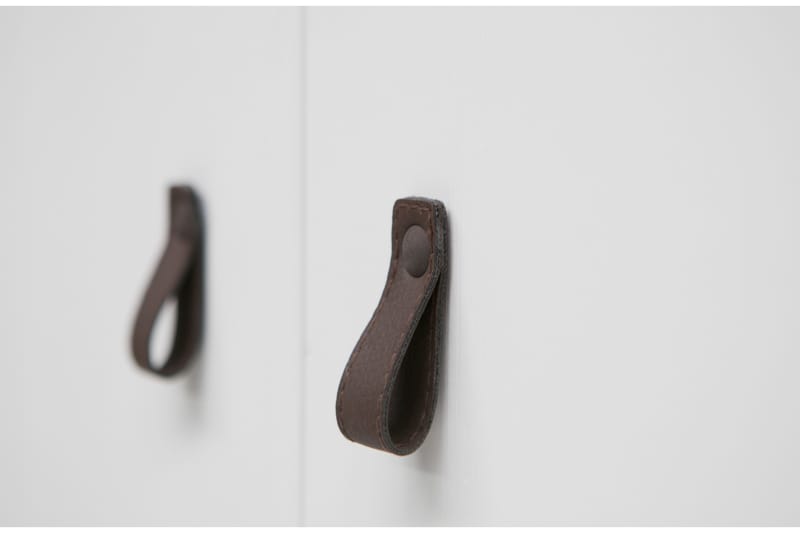 Ollerz Garderob 55x111 cm - Vit - Förvaring - Sko- & klädförvaring - Garderober & garderobssystem