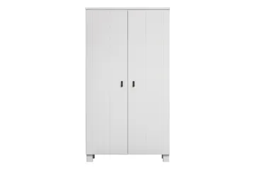 Ollerz Garderob 55x111 cm - Vit - Förvaring - Sko- & klädförvaring - Garderober & garderobssystem