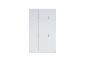 Ostin Garderob 6 Skåp 55x145 cm - Vit - Förvaring - Sko- & klädförvaring - Garderober & garderobssystem