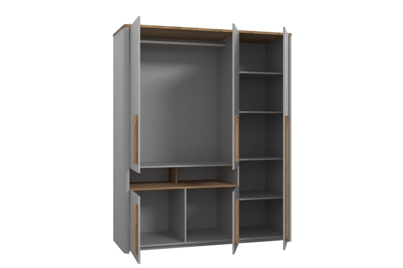 OSTROV Sideboard 44x134 cm Grå/Brun - Förvaring - Sko- & klädförvaring - Garderober & garderobssystem