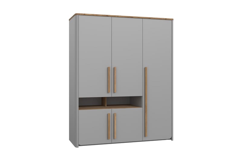 OSTROV Sideboard 44x134 cm Grå/Brun - Förvaring - Sko- & klädförvaring - Garderober & garderobssystem
