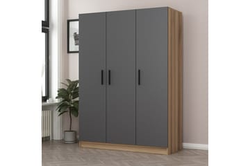 Poolburn Garderob 135 cm Brun