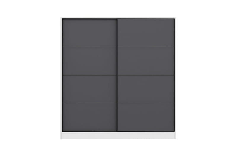 Poolburn Garderob 180 cm Antracit - Förvaring - Sko- & klädförvaring - Garderober & garderobssystem