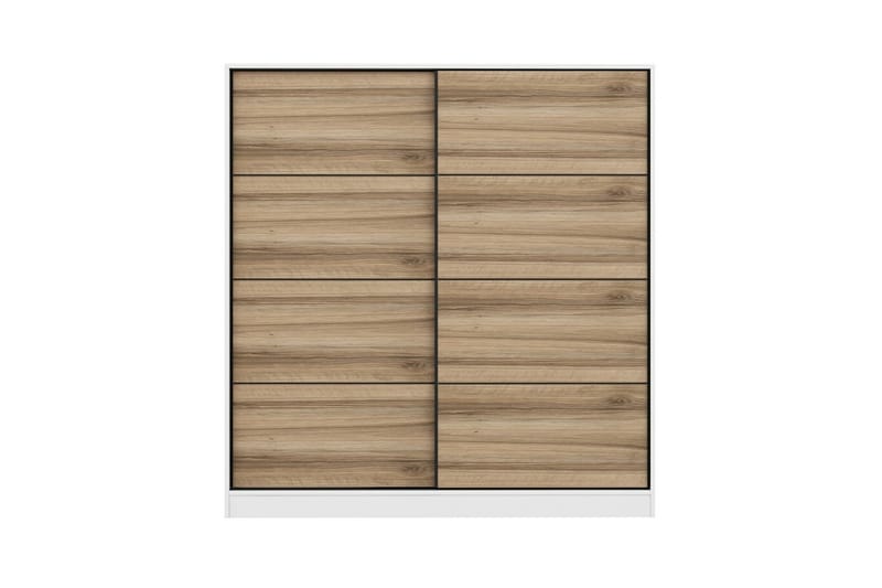 Poolburn Garderob 180 cm Brun - Förvaring - Sko- & klädförvaring - Garderober & garderobssystem