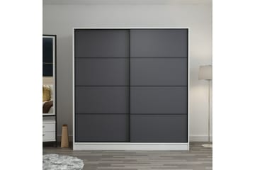 Poolburn Garderob 220 cm Antracit