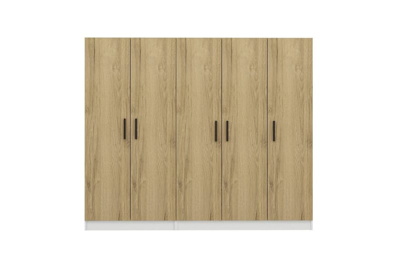 Poolburn Garderob 225 cm Valnöt - Förvaring - Sko- & klädförvaring - Garderober & garderobssystem