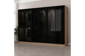 Poolburn Garderob 270 cm Brun