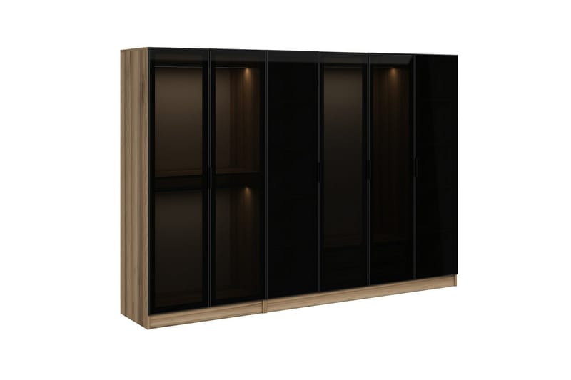Poolburn Garderob 270 cm Brun - Förvaring - Sko- & klädförvaring - Garderober & garderobssystem