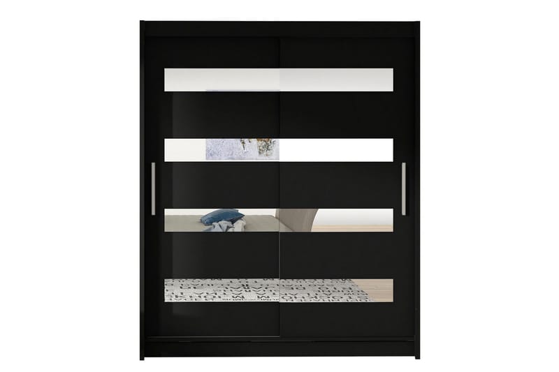 Presto Garderob 58x150 cm, Svart