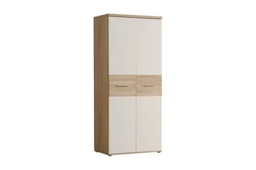 Priesmeyer Garderob 80x189 cm - Brun/Vit - Förvaring - Sko- & klädförvaring - Garderober & garderobssystem