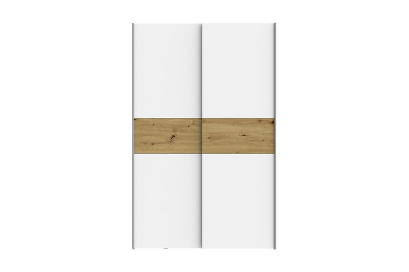 PULESTRI Soffbord 110 cm Vit/Brun - Förvaring - Sko- & klädförvaring - Garderober & garderobssystem