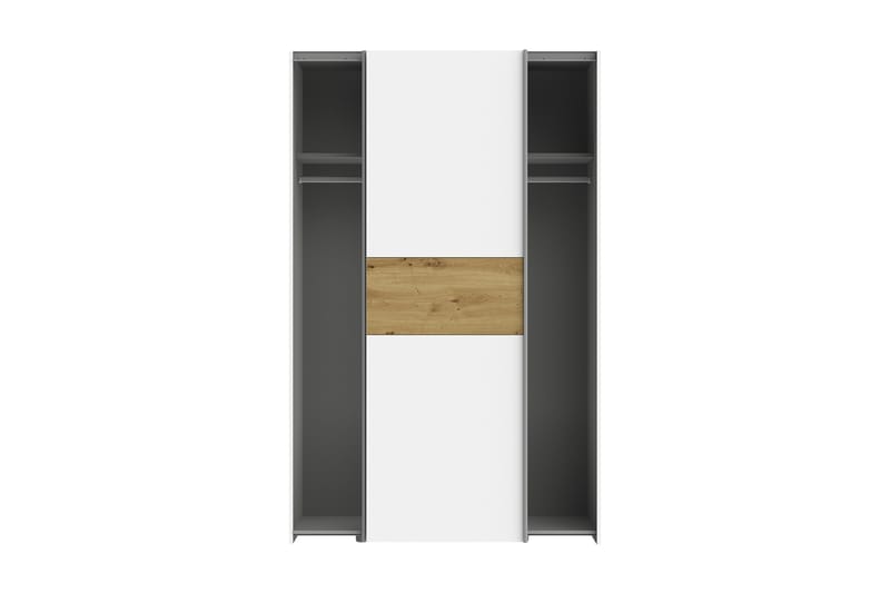 PULESTRI Soffbord 110 cm Vit/Brun - Förvaring - Sko- & klädförvaring - Garderober & garderobssystem