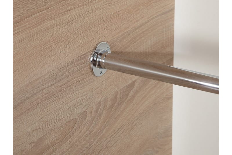 Rejasia Garderob med Spegel 120 cm - Vit - Förvaring - Sko- & klädförvaring - Garderober & garderobssystem