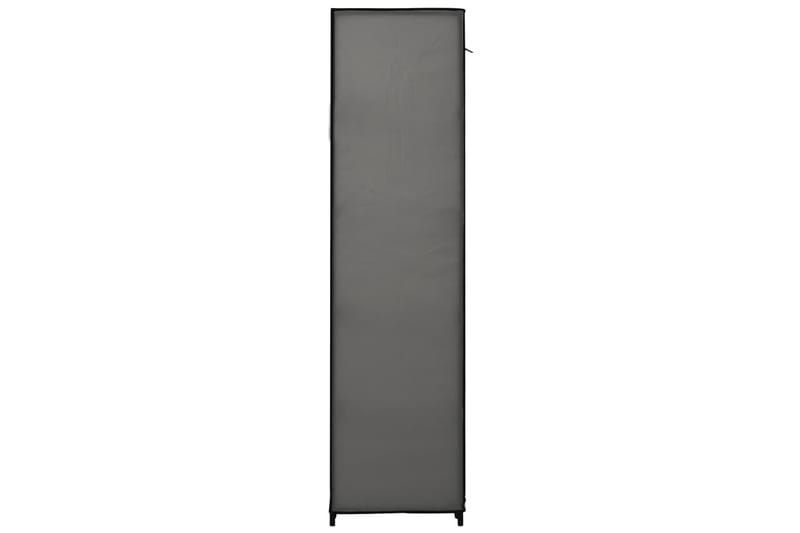 Resegarderob 2 st grå 110x45x175 cm tyg - Grå - Garderober & garderobssystem