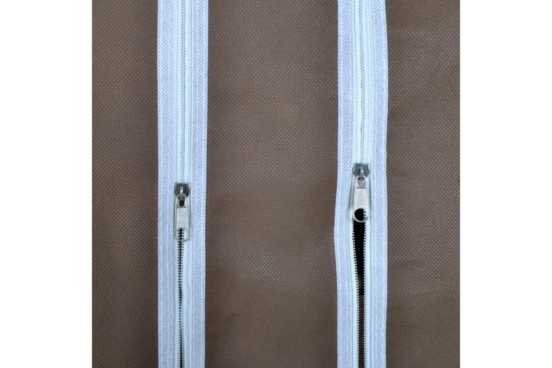 Resegarderob med fack och stänger 45x150x176 cm brun - Brun - Förvaring - Sko- & klädförvaring - Garderober & garderobssystem
