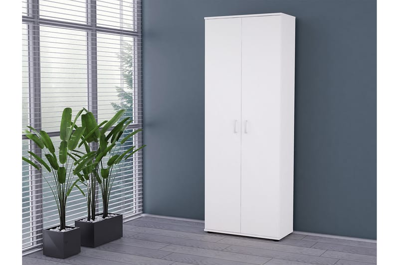 ROSANGELA Garderob 70x34 cm Vit - Vit - Förvaring - Sko- & klädförvaring - Garderober & garderobssystem