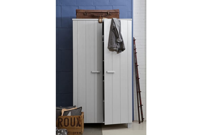 RUFF Garderob 202 cm Grå Tall -   - Garderober & garderobssystem