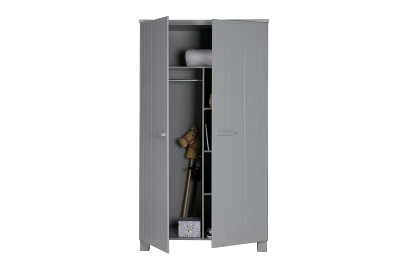RUFF Garderob 202 cm Grå Tall -   - Garderober & garderobssystem
