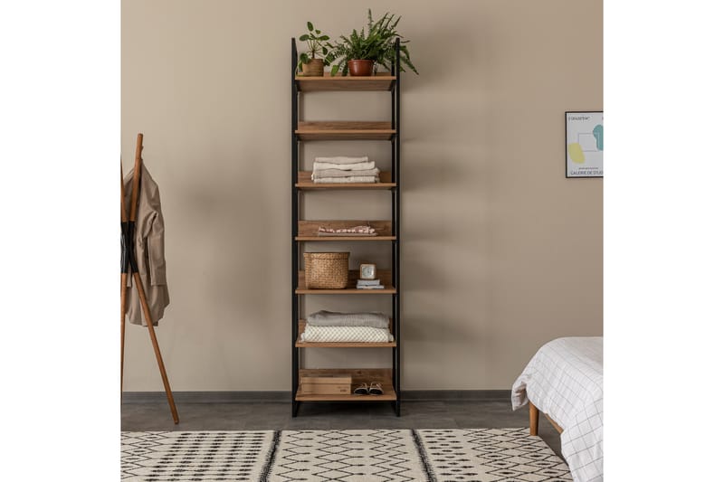 SANNIKI Garderob 64x52 cm Natur - Förvaring - Sko- & klädförvaring - Garderober & garderobssystem